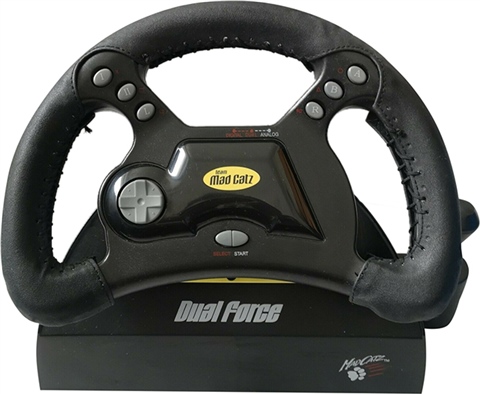 Volant Et Pédalier Mad Catz Pour PlayStation PS1 Et PS2 - Occasion, Bon état Général - Envoi Rapide